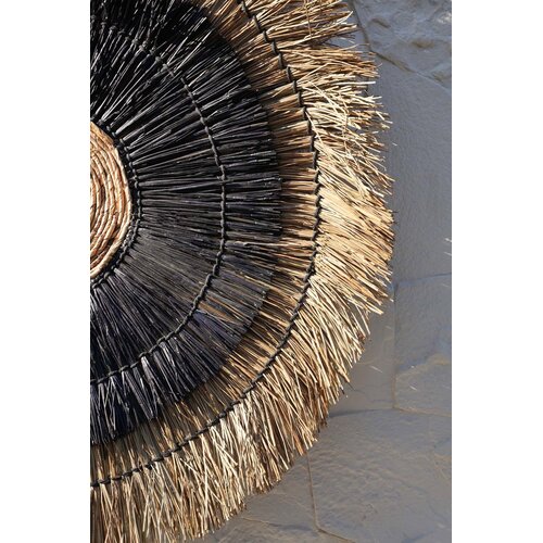 Bazar Bizar The Amazonia Muurdecoratie - Natural Zwart