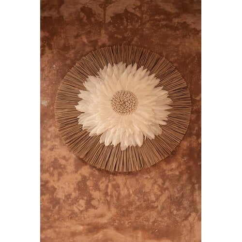 Bazar Bizar Antwerp De Alang Feather Juju - Naturel Wit