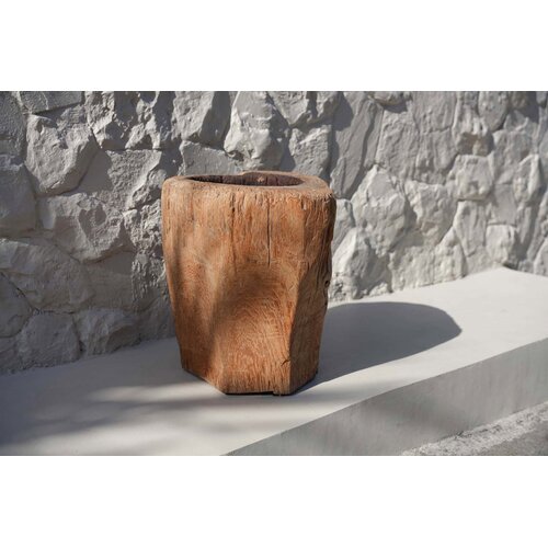 Bazar Bizar De Kaarsen Boomstam - Naturel