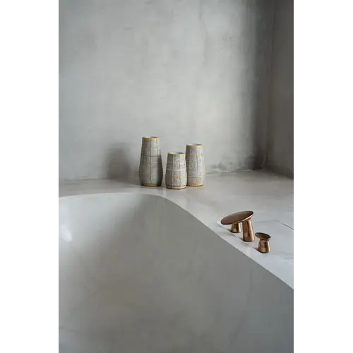 Bazar Bizar The Cutie Vase - Concrete Grey Natural - L
