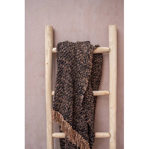 Bazar Bizar The s'il vous Plaid - Zwart Koper Bazar Bizar The s'il vous Plaid - Zwart Koper