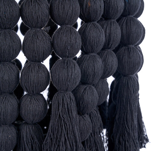 Bazar Bizar Antwerp The Nomad Cotton Chandelier - Black - XL