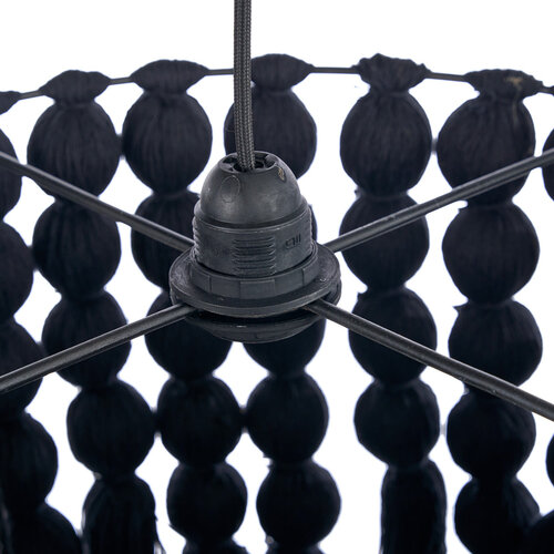 Bazar Bizar Antwerp The Nomad Cotton Chandelier - Black - XL
