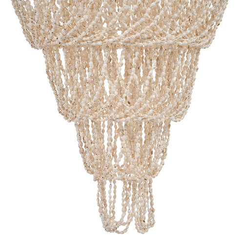 Bazar Bizar Antwerp The Ocean Tower Shell Chandelier - Natural - L Bazar Bizar Antwerp The Ocean Tower Shell Chandelier - Natural - L
