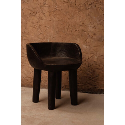 Bazar Bizar Antwerp The Sit Happens Low Chair - Dark Walnut Bazar Bizar Antwerp The Sit Happens Low Chair - Dark Walnut