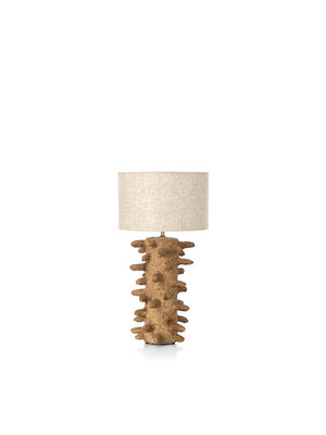 Bazar Bizar Antwerp The Spiketacular Table Lamp - Mud - M