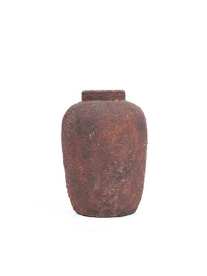 Bazar Bizar Antwerp De Clay Echo Vaas - Bourgondisch - S Bazar Bizar Antwerp De Clay Echo Vaas - Bourgondisch - S