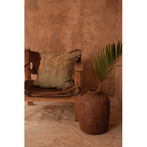 Bazar Bizar Antwerp De Clay Echo Vaas - Terracotta - L