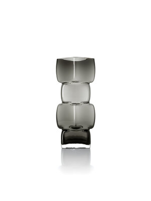 Bazar Bizar Antwerp The Cubes Vase - Dark Grey - L Bazar Bizar Antwerp The Cubes Vase - Dark Grey - L