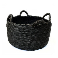 Les Quatre Mains Basket - Black - L