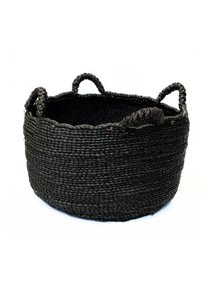 Bazar Bizar Antwerp Les Quatre Mains Basket - Black - L Bazar Bizar Antwerp Les Quatre Mains Basket - Black - L