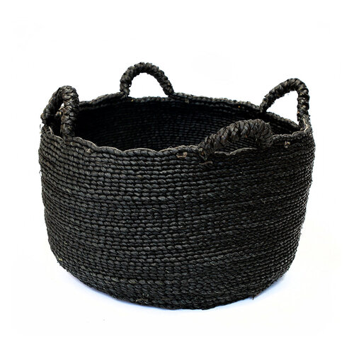 Bazar Bizar Antwerp Les Quatre Mains Basket - Black - L Bazar Bizar Antwerp Les Quatre Mains Basket - Black - L