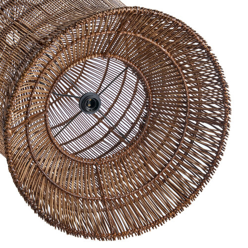 Bazar Bizar Antwerp De Woven Bell Hanglamp - Donker Walnoot - XL Bazar Bizar Antwerp De Woven Bell Hanglamp - Donker Walnoot - XL