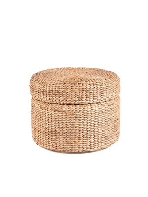 Bazar Bizar Antwerp The Circle Storage Ottoman - Natural Bazar Bizar Antwerp The Circle Storage Ottoman - Natural