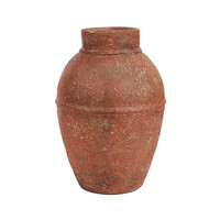 De Amphora Rustica Vaas - Terracotta - L