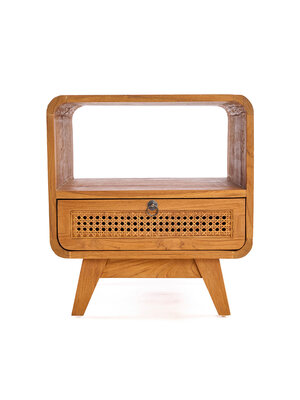 Bazar Bizar Antwerp The Breeze Nightstand - Natural Bazar Bizar Antwerp The Breeze Nightstand - Natural