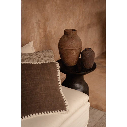 Bazar Bizar Antwerp De Amphora Rustica Vaas - Terracotta - L Bazar Bizar Antwerp De Amphora Rustica Vaas - Terracotta - L
