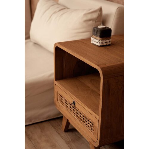 Bazar Bizar Antwerp The Breeze Nightstand - Natural