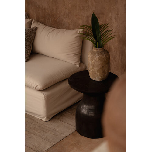 Bazar Bizar Antwerp De Clay Echo Vaas - Crème - M Bazar Bizar Antwerp De Clay Echo Vaas - Crème - M