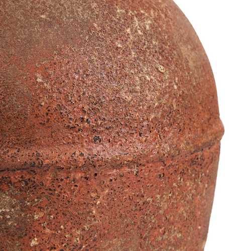 Bazar Bizar Antwerp De Amphora Rustica Vaas - Terracotta - L Bazar Bizar Antwerp De Amphora Rustica Vaas - Terracotta - L