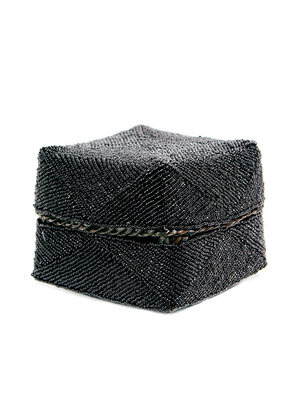 Bazar Bizar Antwerp De Beaded Mand - Zwart - L Bazar Bizar Antwerp De Beaded Mand - Zwart - L