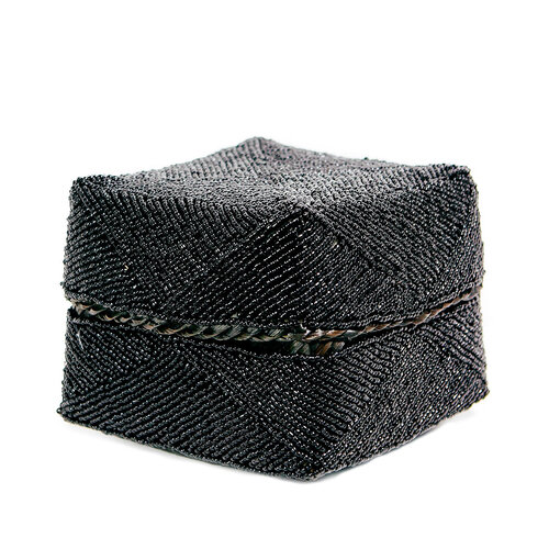 Bazar Bizar Antwerp De Beaded Mand - Zwart - L Bazar Bizar Antwerp De Beaded Mand - Zwart - L