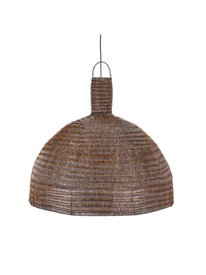 Bazar Bizar Antwerp De Koepel Hanglamp - Donker Noten - XL