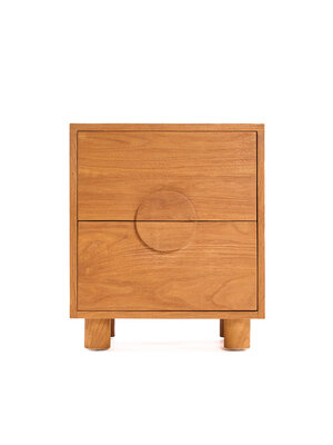 Bazar Bizar Antwerp The Eclipse Nightstand - Natural Bazar Bizar Antwerp The Eclipse Nightstand - Natural