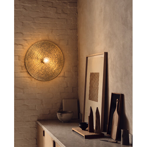 Bazar Bizar The Full Moon Wall Lamp - Brass - M