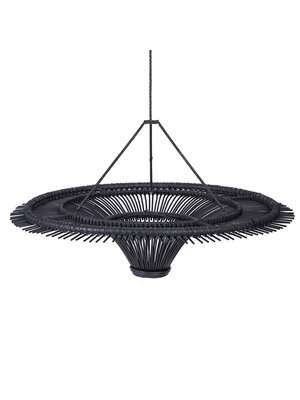 Bazar Bizar Antwerp The Sky Hanglamp - Zwart - XXL Bazar Bizar Antwerp The Sky Hanglamp - Zwart - XXL
