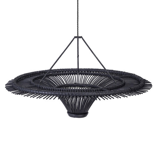 Bazar Bizar Antwerp The Sky Hanglamp - Zwart - XXL Bazar Bizar Antwerp The Sky Hanglamp - Zwart - XXL