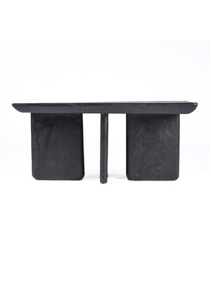 Bazar Bizar Antwerp The Obsidian Koffietafel - Zwart