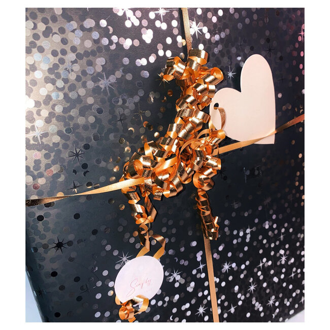 Geschenkverpakking- graag bij opmerkingen noteren welke producten ingepakt moeten worden.