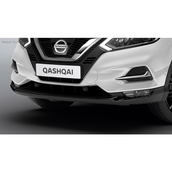 Nissan Qashqai | 2014 – 2021 Nissan Qashqai (2014-2021) - Sierlijst - Voorbumper - Glossy Black