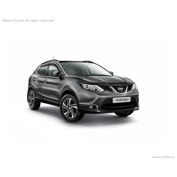 Nissan Qashqai | 2014 – 2021 Nissan Qashqai (2014-2021) - Stootlijsten in verschillende kleuren