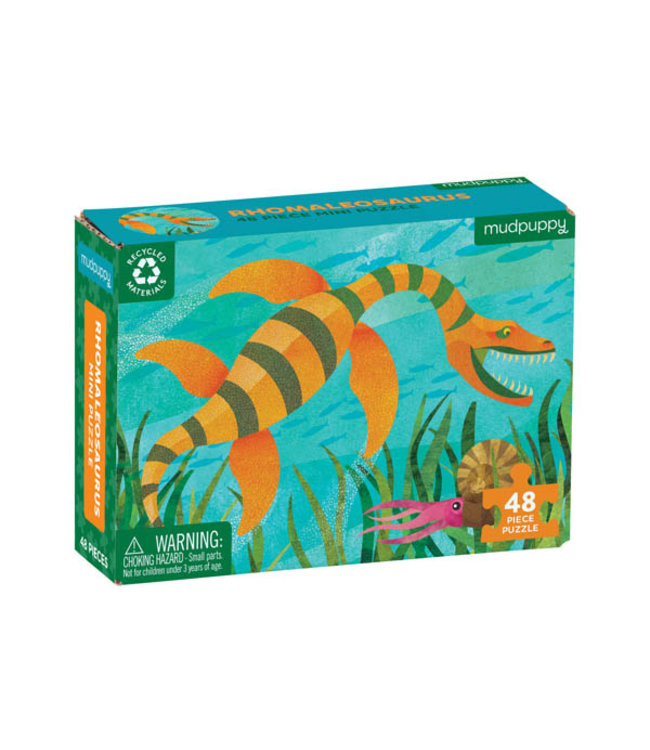 Mudpuppy Mini Puzzle Rhomaleosaurus 48 pcs 4+