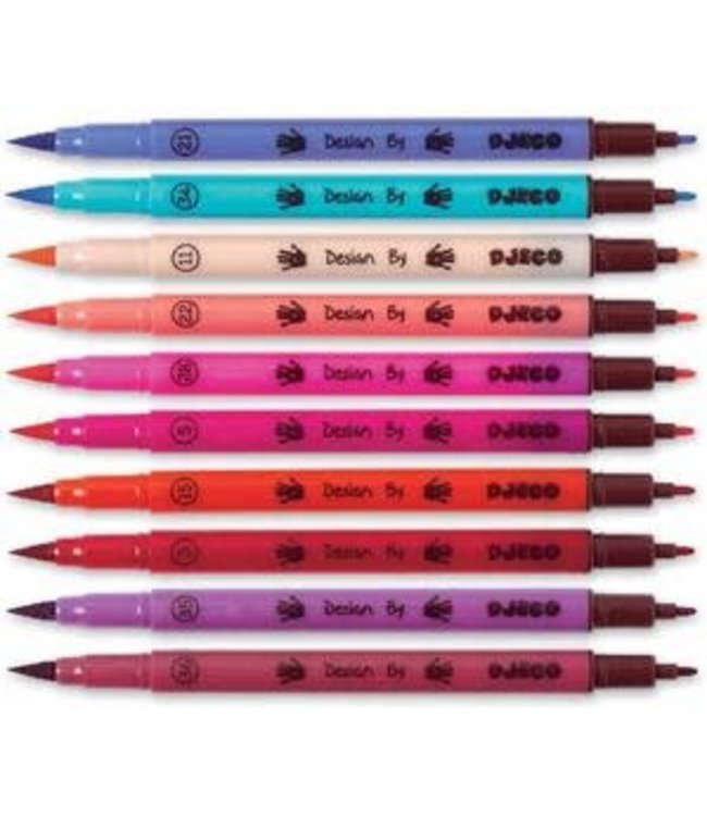 Djeco | Viltstiften | Sweet | 10 delig |  6+