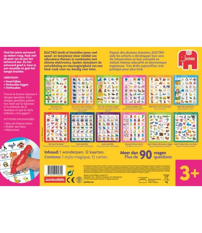 Jumbo | Electro | Wonderpen | Dierenpret | 3+