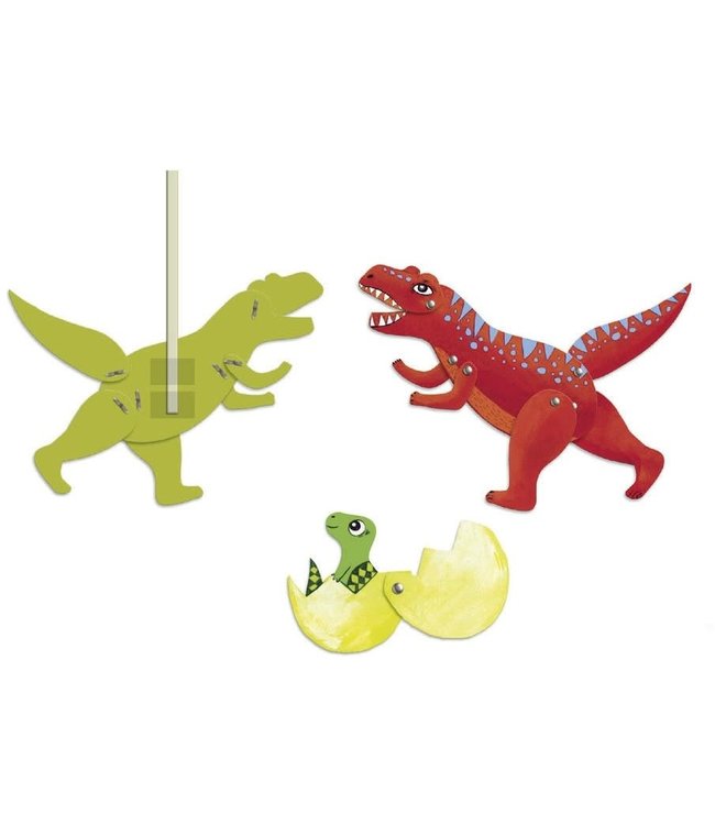 Djeco | Jumping Jacks | Dinosaurus | 6 delig | 6-9 jaar