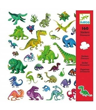 Djeco Djeco | Stickers | Dinosaurussen | 160 stuks | 4+
