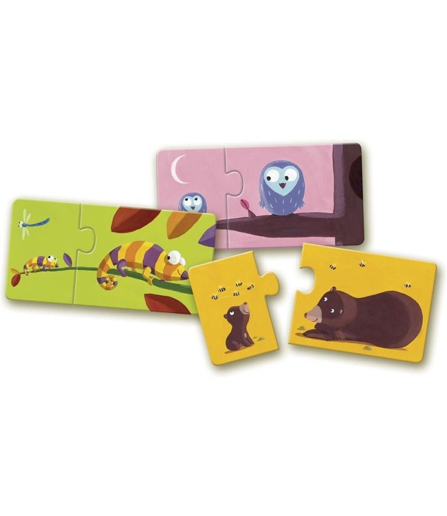 Djeco | Puzzel Duo | Moeder en Baby | 24 delig | 2+