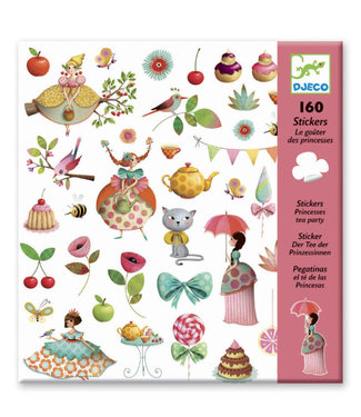 Djeco Djeco | Stickers | Princess Tea Party | 160 stuks | 4+