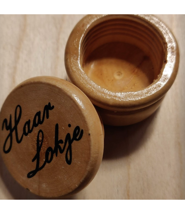 Rond Doosje voor Haarlokje | ø 3,5 cm