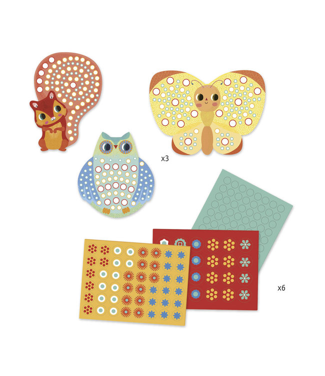 Djeco | Collages | Mozaïeken | Milfiori | 3-6 jaar