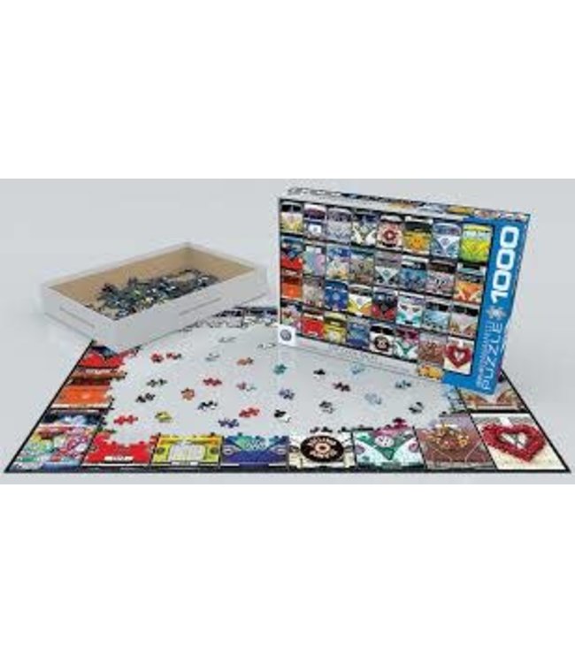 Eurographics VW Cool Faces 1000 stukjes