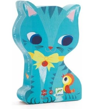 Djeco Djeco | Silhouette Puzzle | Pachat and his Friends | 24 delig | 3+