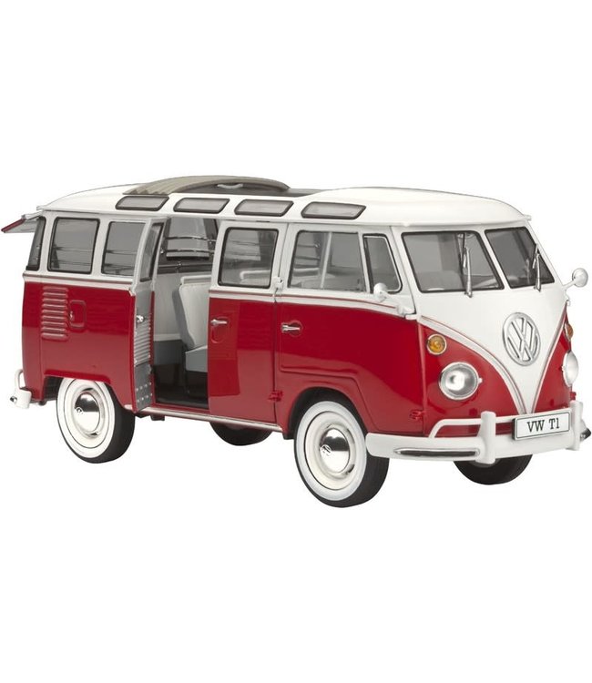 Revell Model Set VW T1 Samba Bus 1:24   8+