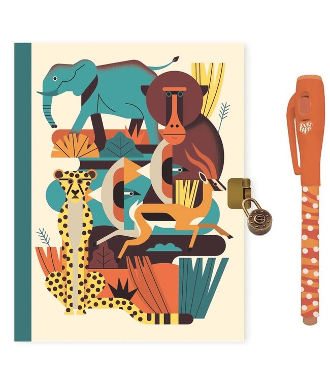 Djeco | Dagboek met Geheimschriftpen | 19,5 cm | Owen | 8+