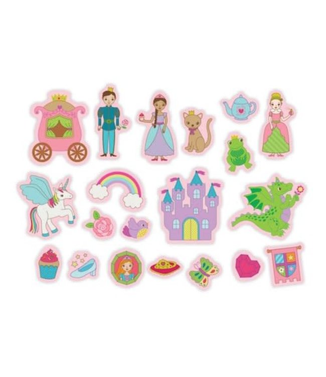 Mudpuppy Box of Magnets Princess 20 pcs  3+