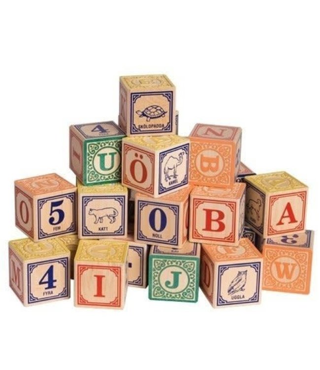 Alfabet blokken Swedish ABC Blocks  2+